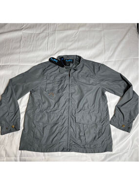 Men's Mack Russo Gray Lightweight Jacket L Water Resistant